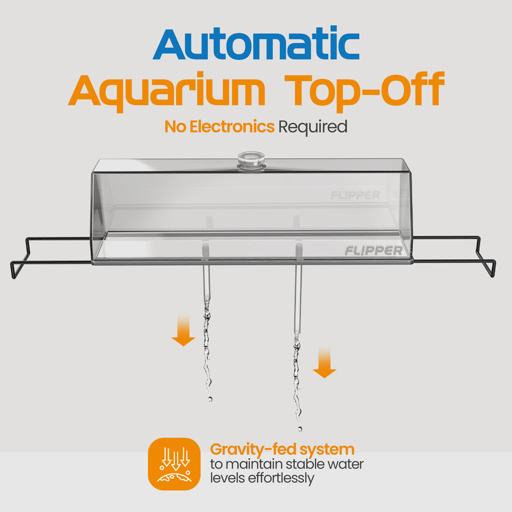 Flipper Auto Top Off (ATO) Reservoir System for Nano Aquariums